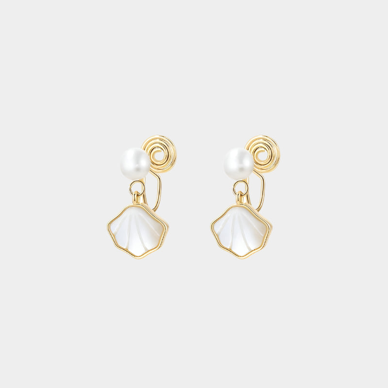 Sophisticated Seashell Earrings