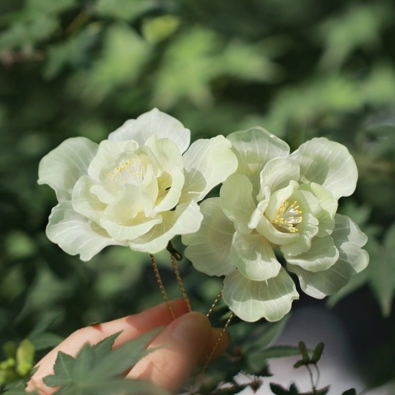 Royal Peony U-Shaped Hair Stick