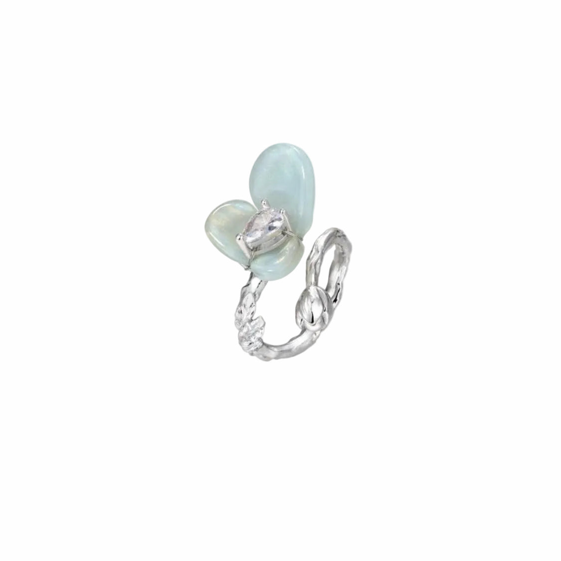 Celeste Luster Verdelle Bloom Ring