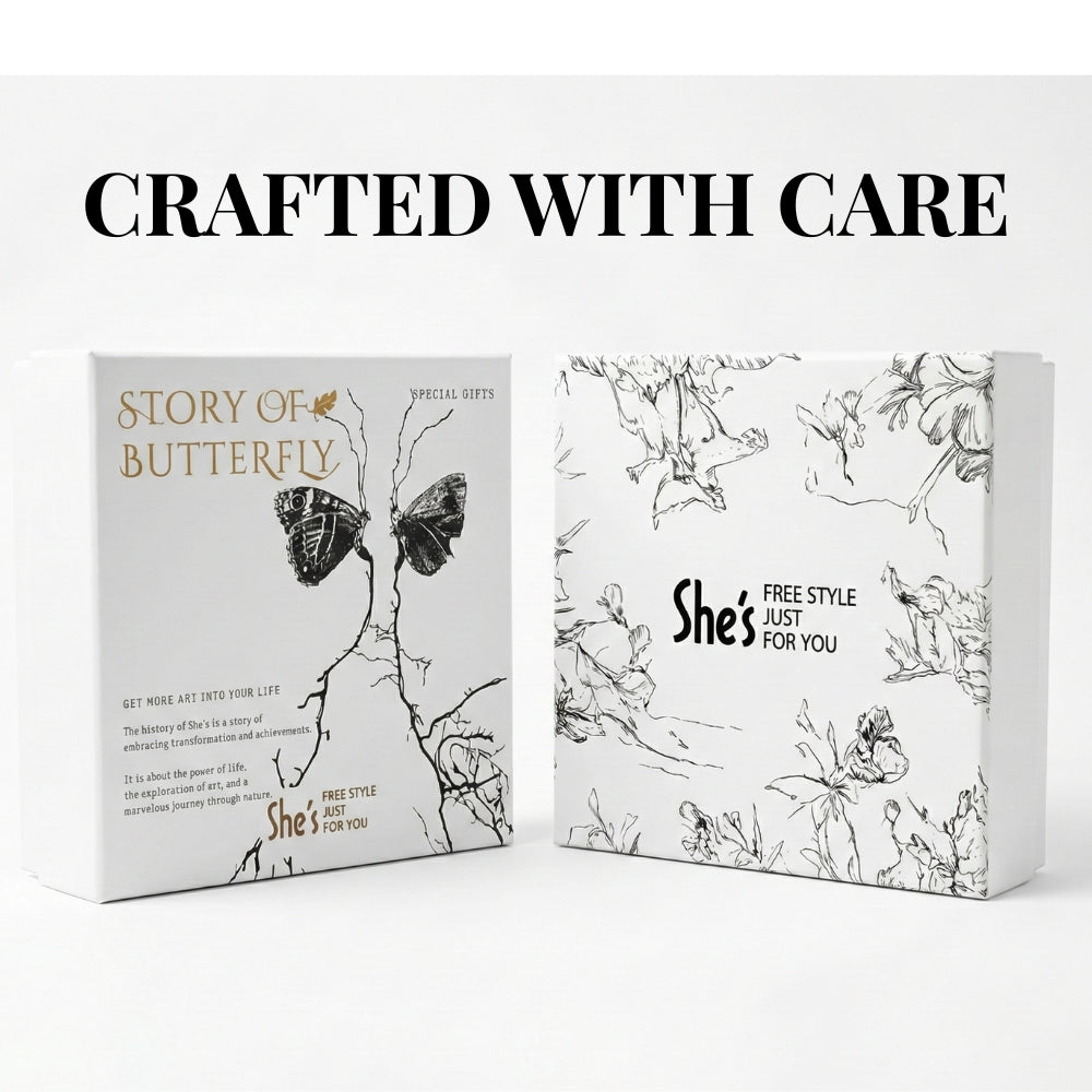 Pink Serenity Veil Butterfly Clip