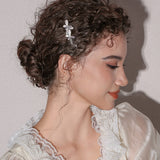 Lavender Glow Butterfly Clip