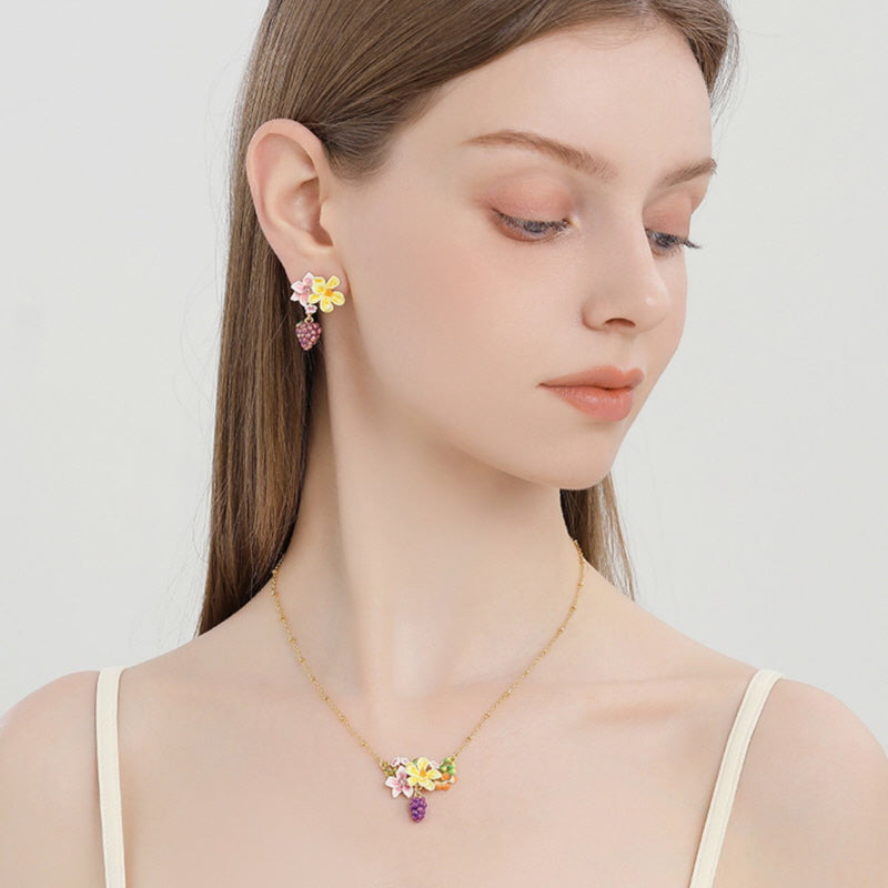 Grape Blossom Necklace