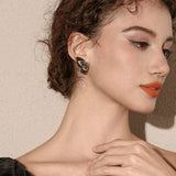 Noir Papillon Butterfly Earrings