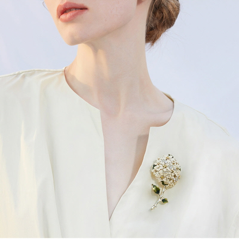 Ethereal Cluster Brooch
