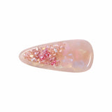 Crystal Petal Rose Barrette