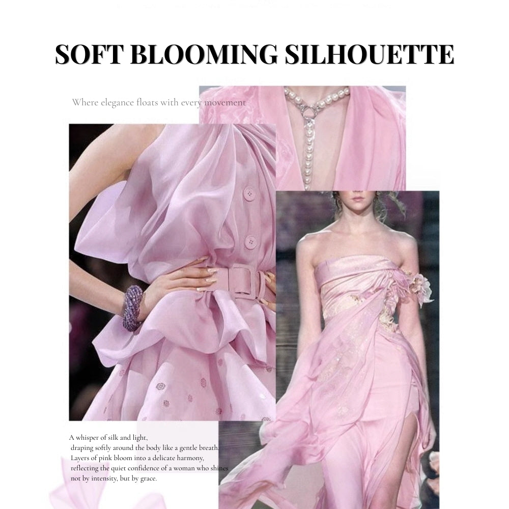 Lavender Crystal Bloom Clip