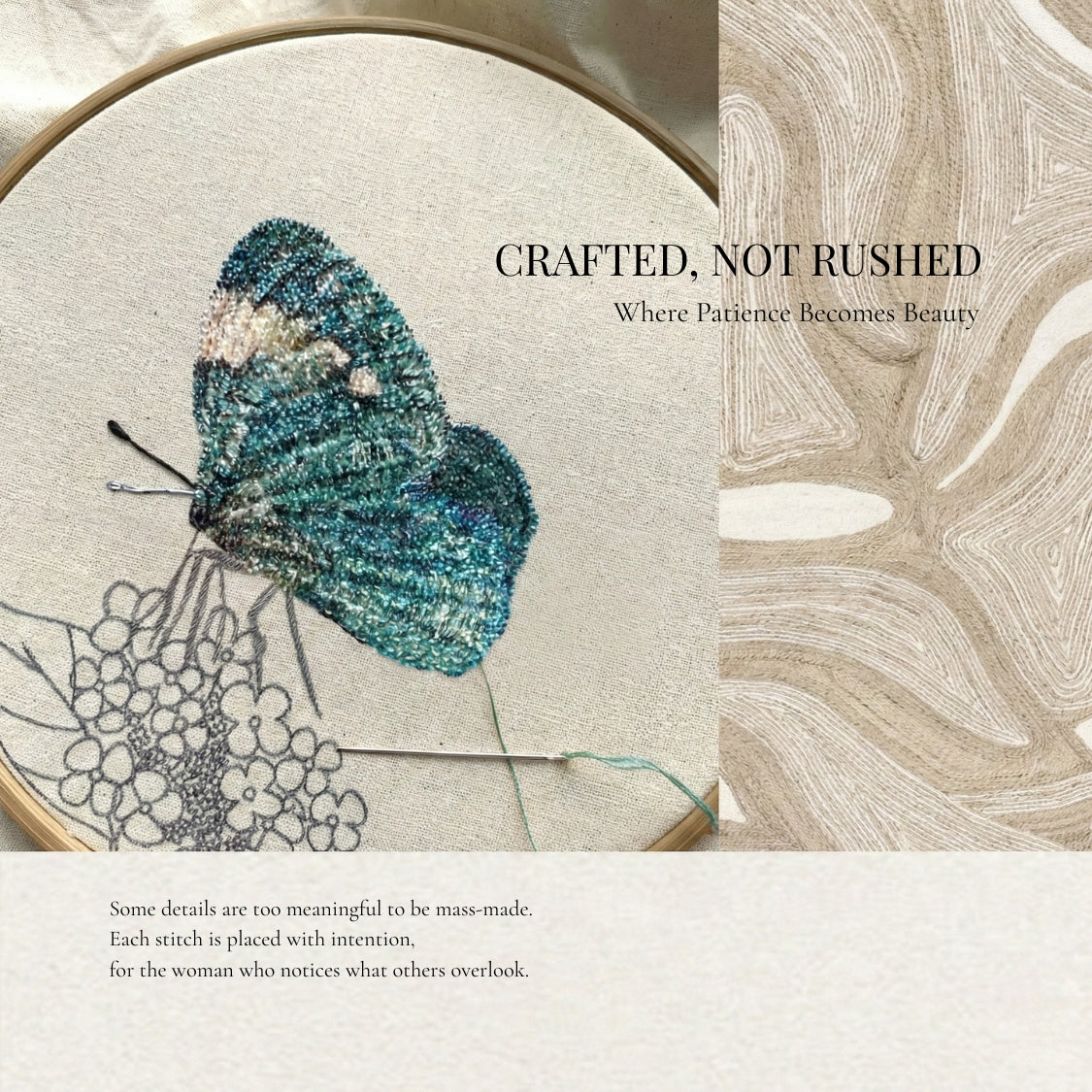 Jardin Gleam Butterfly Brooch