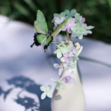 Hyedrangea & Butterfly U-Shaped Hair Stick