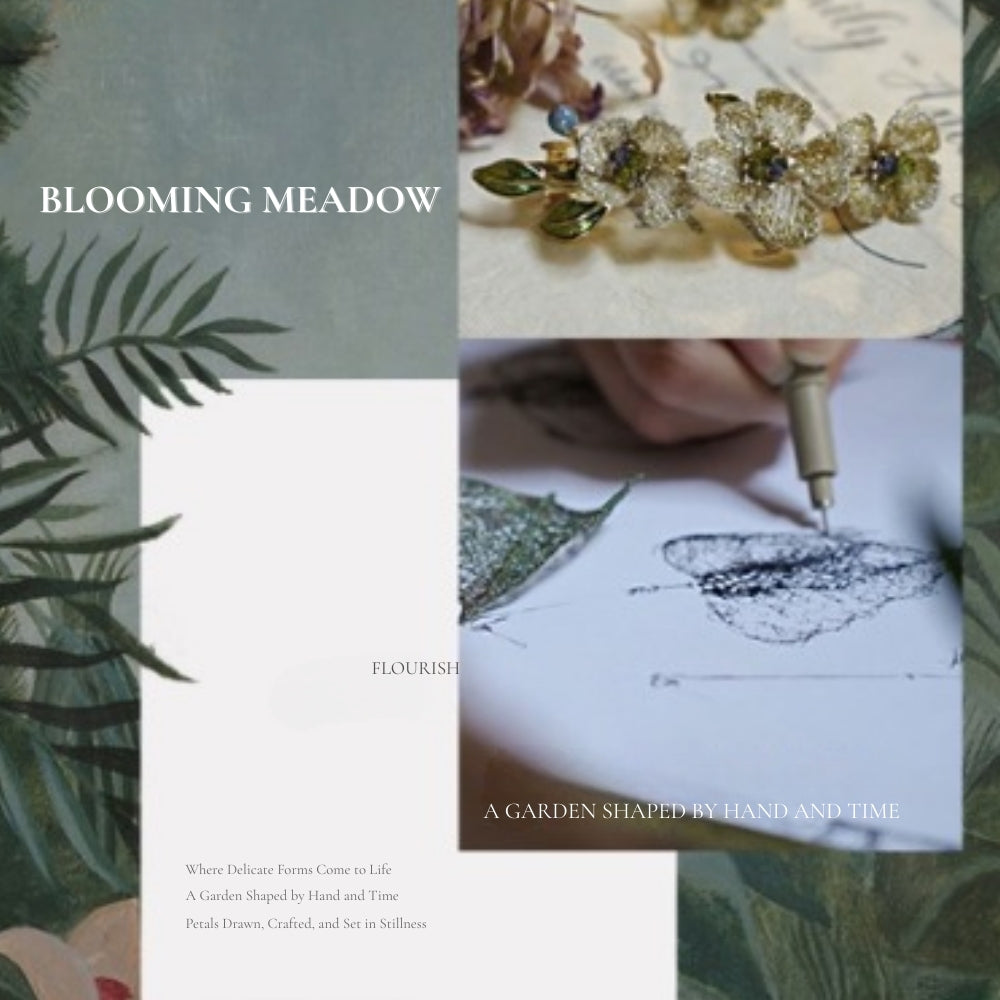 Blooming Meadow Claw Clip