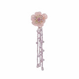 Blossom Glow Rosy Crystal Brooch