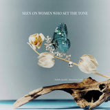 Jardin Gleam Butterfly Brooch