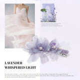 Lavender Petal Whisper Clip