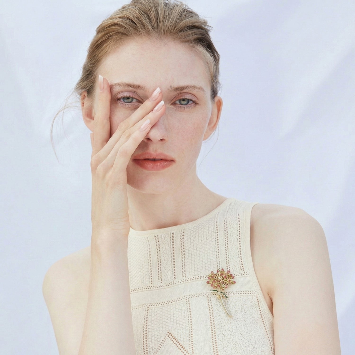 Ethereal Cluster Brooch