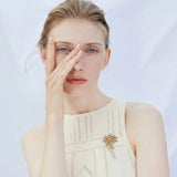 Ethereal Cluster Brooch