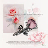 Rosy Violet Hair Clip