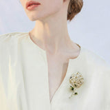 Ethereal Cluster Brooch