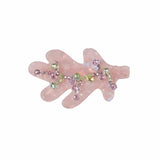 Blossom Glow Rosy Crystal Clips