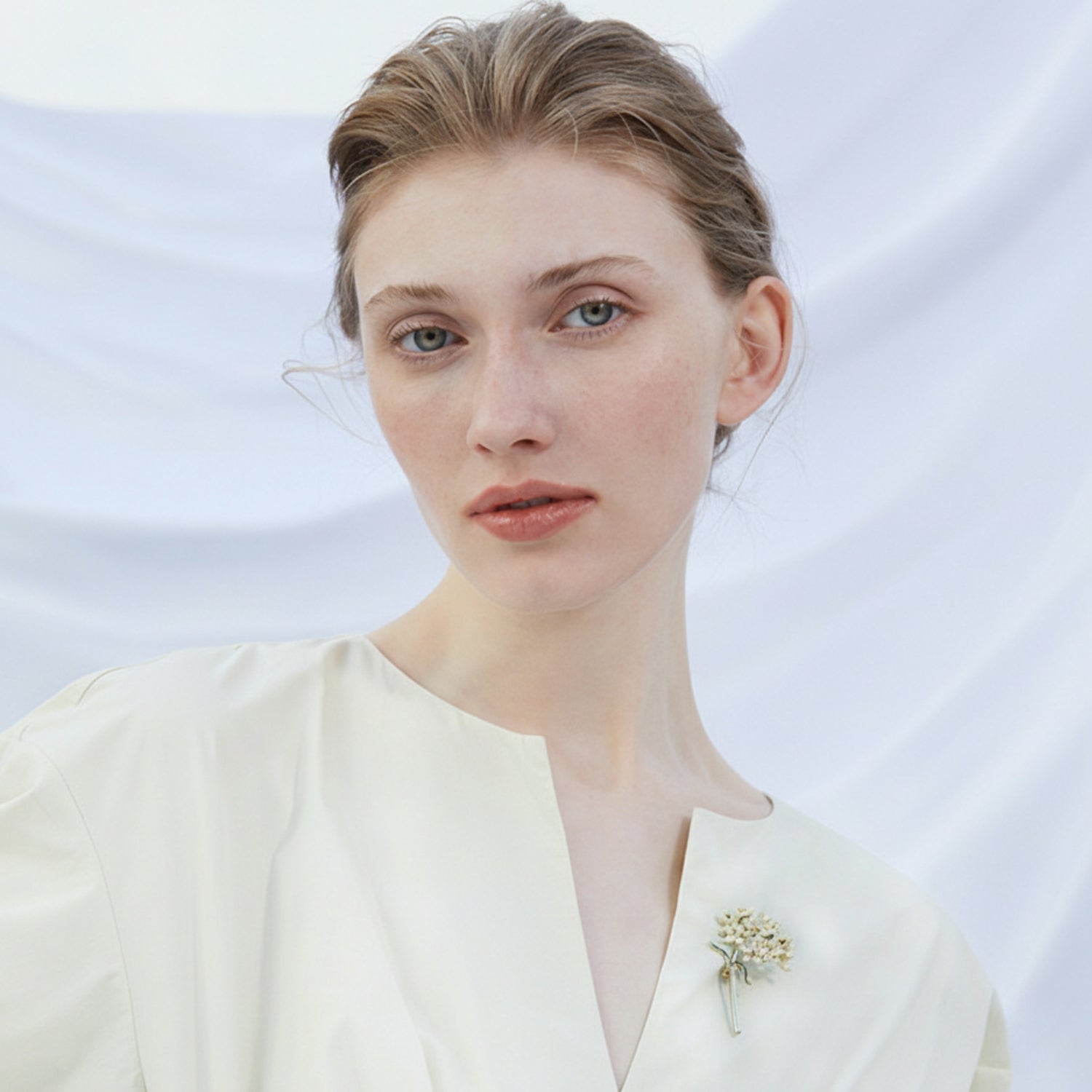 Ethereal Cluster Brooch