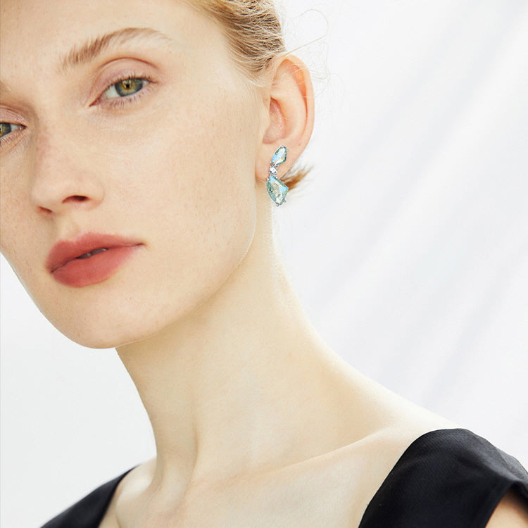 Crystal Tide Silhouettes Earrings