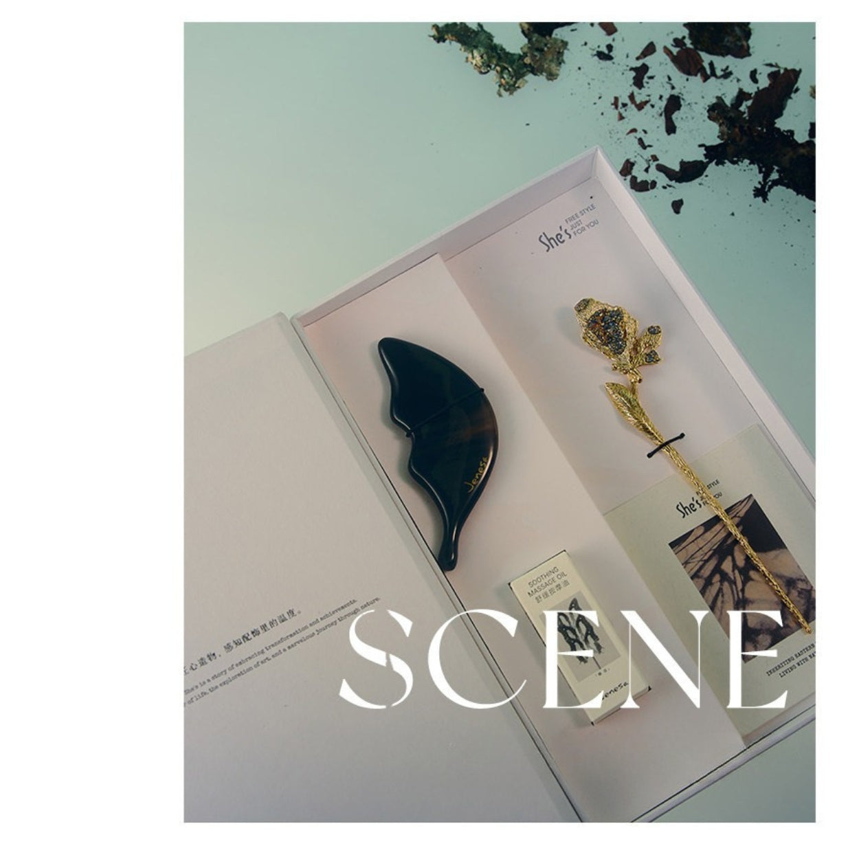 Aurelia Nocturne Butterfly Hair Stick