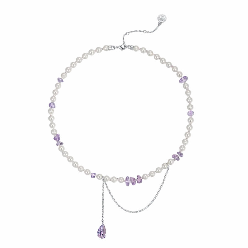 Ocean Dewtrail Pearl Necklace