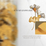 Ethereal Autumn Leaf Clip