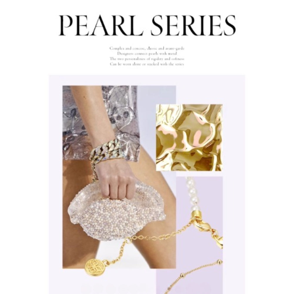 Ocean Dewtrail Pearl Necklace