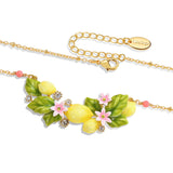 Lemon Flower Necklace