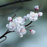 White Sakura Whisper U-Shaped Hair Stick