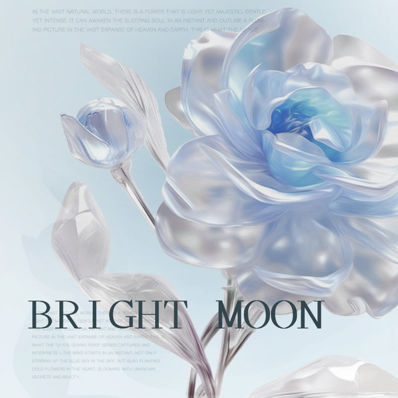 Luminous Ocean Moon Hair Pin