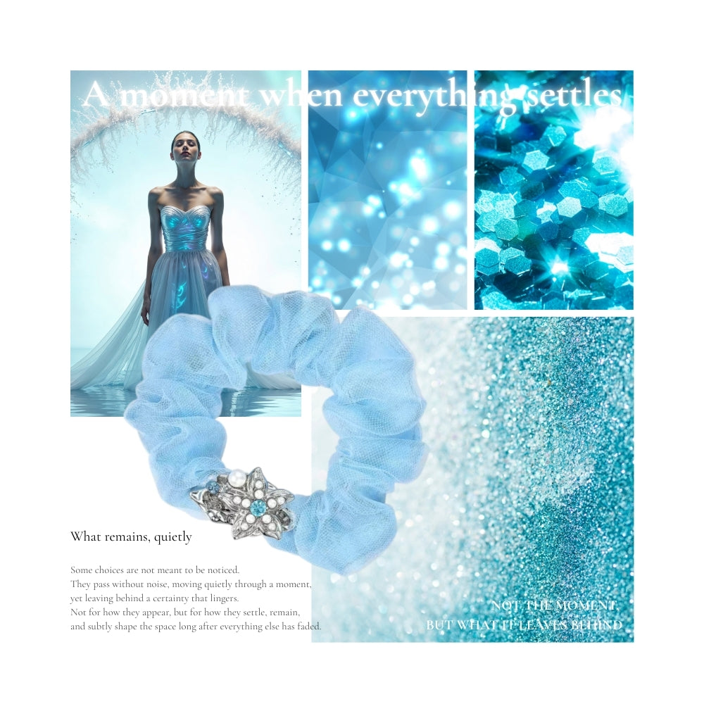 Queen Glow Starfish Scrunchie