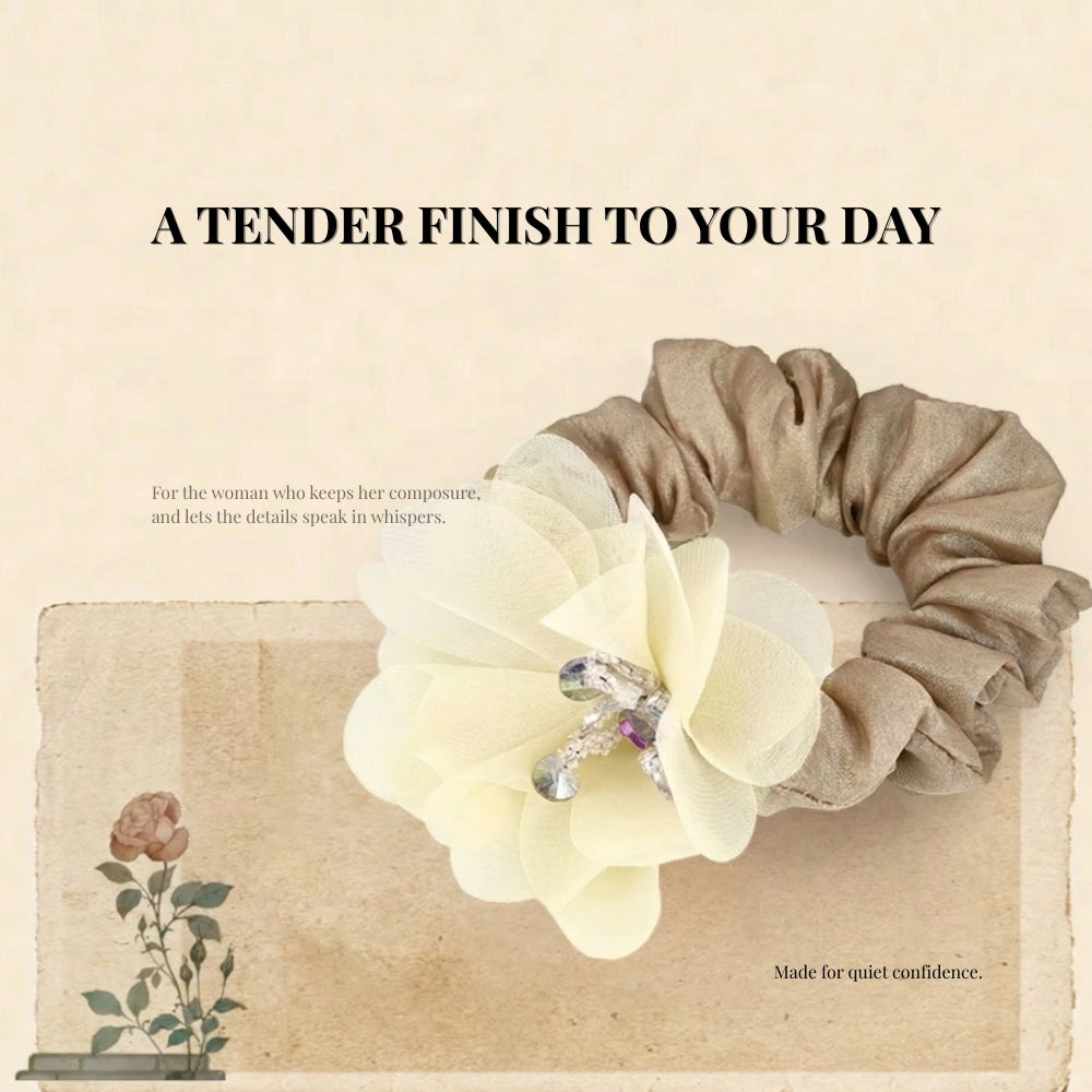Aurelia Bloom Hair Scrunchie