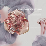 Crystal Rose Bloom Scrunchie