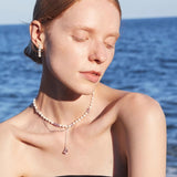 Ocean Dewtrail Pearl Necklace