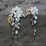 Crystal Rain Blossom U-Shaped Hair Stick