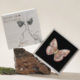 Pink Serenity Butterfly Couture Clip