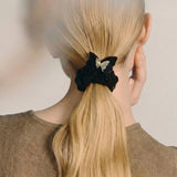 Aureate Drift Butterfly Scrunchie