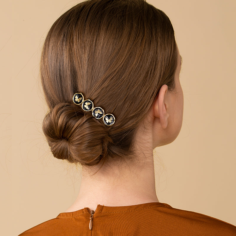 Graceful Butterfly Motion Hair Pin