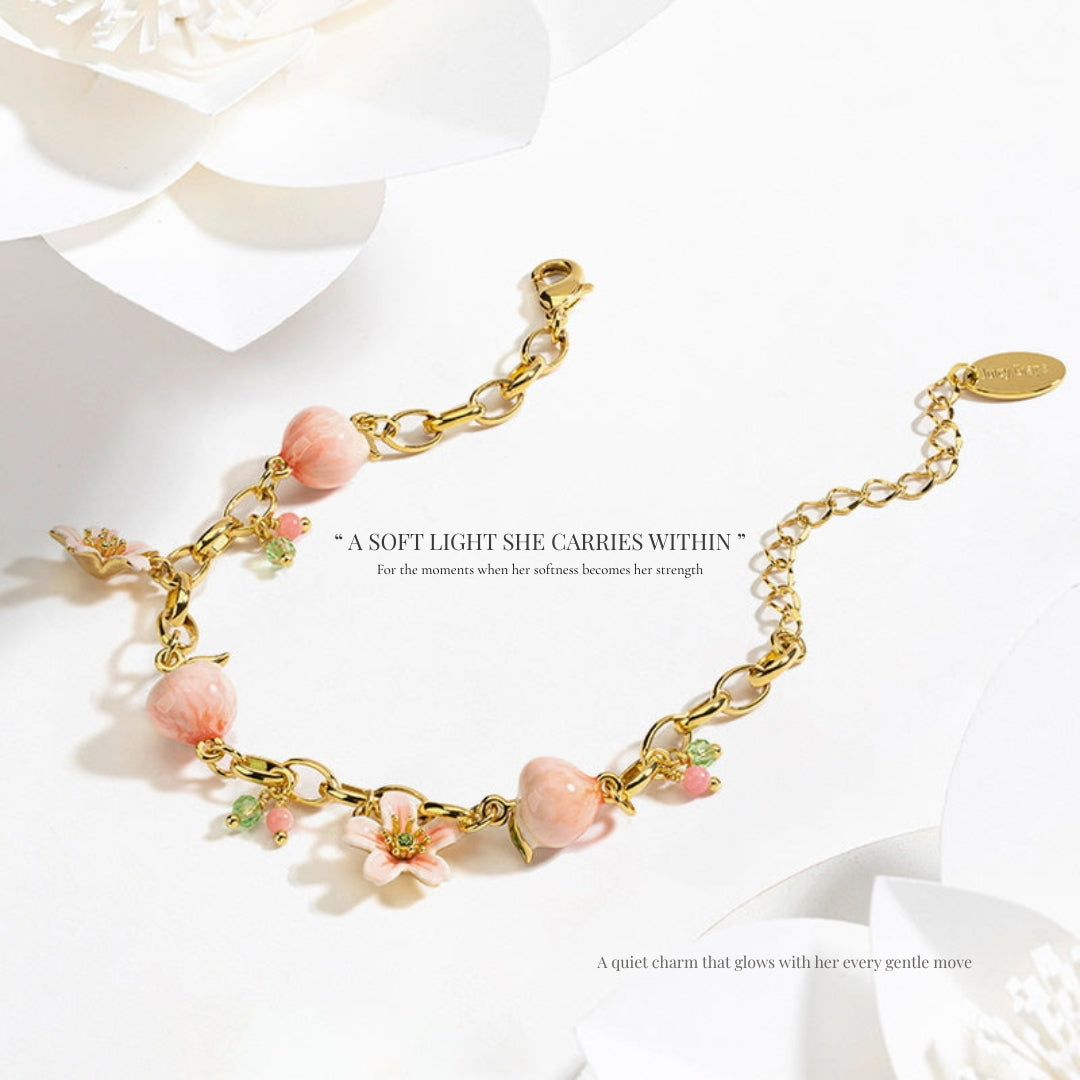 Peach Blossom Bracelet