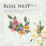 Love in Rose Nest Brooch