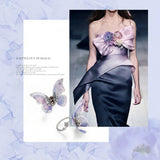 Silvervine Butterfly Ring