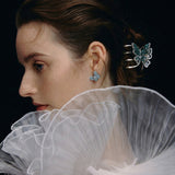 Contour Wing Sculpted Crystal Claw