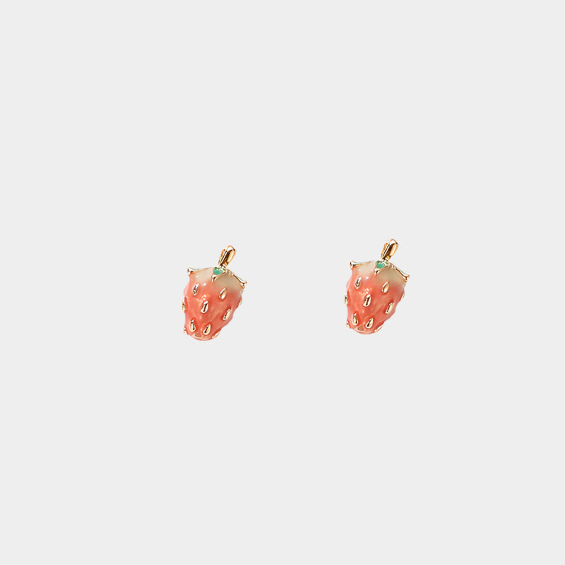 Juicy Strawberry Earrings