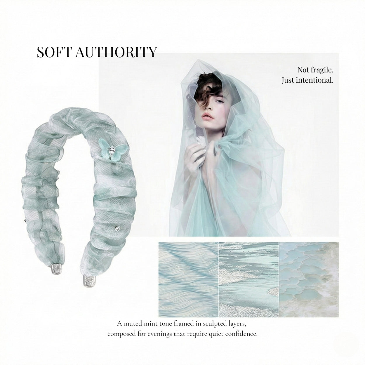 Celeste Luster Minted Seraphine Band