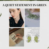 Contour Wing Crystal Earrings