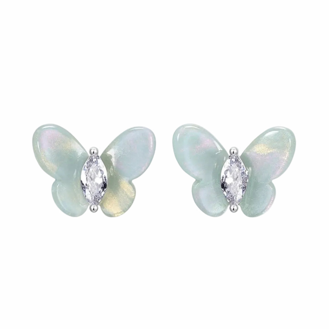 Celeste Luster Butterfly Earrings