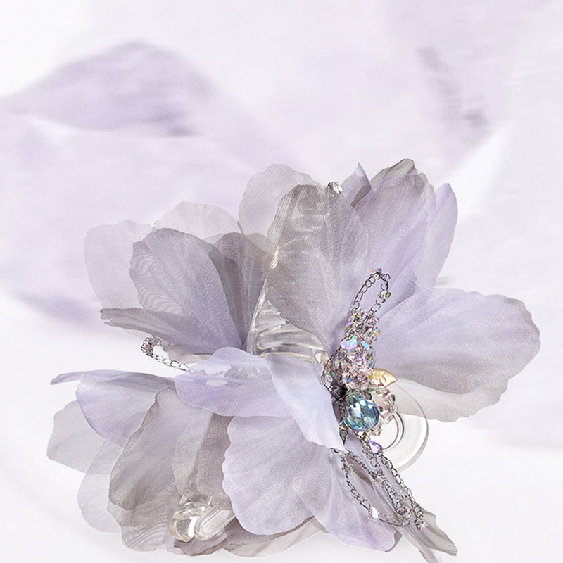 Lavender Petal Whisper Claw Clip