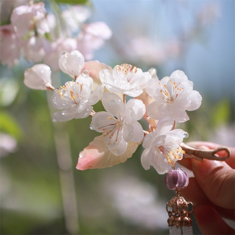 Cherry Blossom Hair Pin