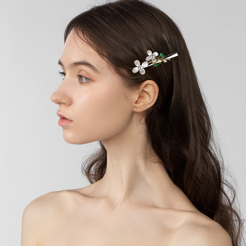 Lily Flower Side Hair Clip