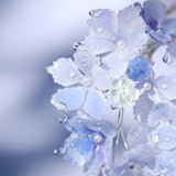 Violet Hydrangea U-Shaped Hair Stick